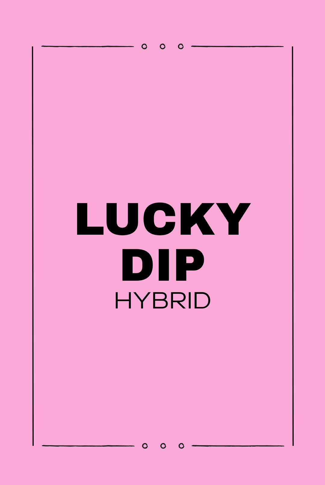 Size XS - Lucky Dip - Hybrid Range - x5