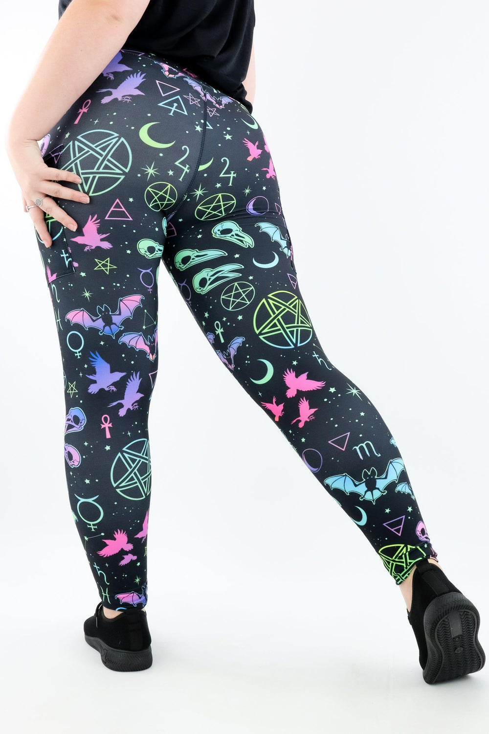 Witch Craft- Casual - Regular Full Leggings - Pockets Casual Full Leggings - Pockets Pawlie