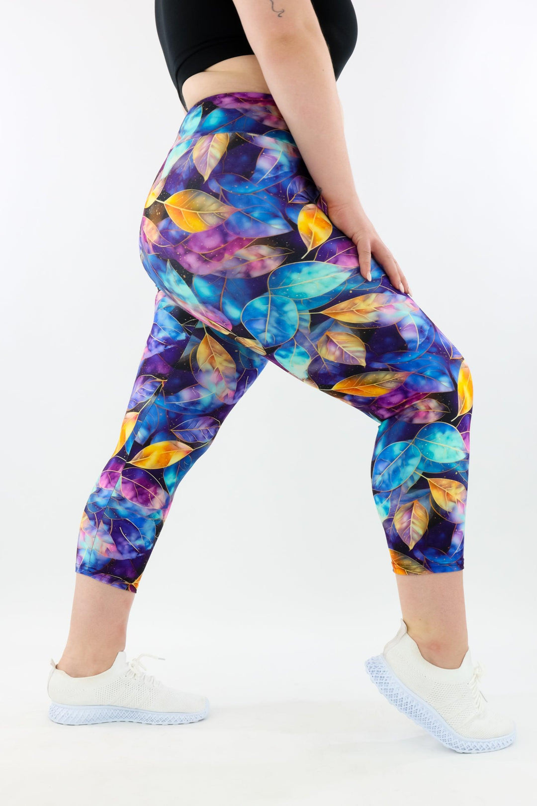 Autumn Galaxy - Casual - Capri Leggings