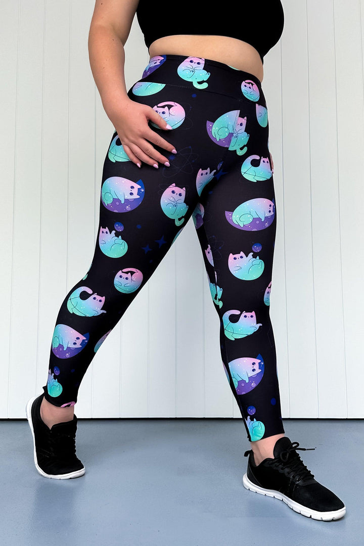 Celestial Cat - Casual - Full Leggings