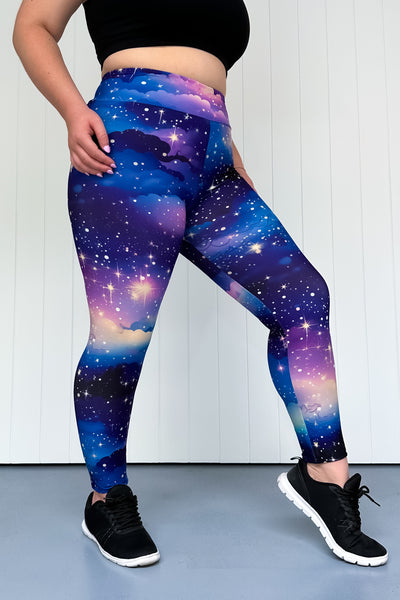 Twilight Sky - Casual - Capri Leggings