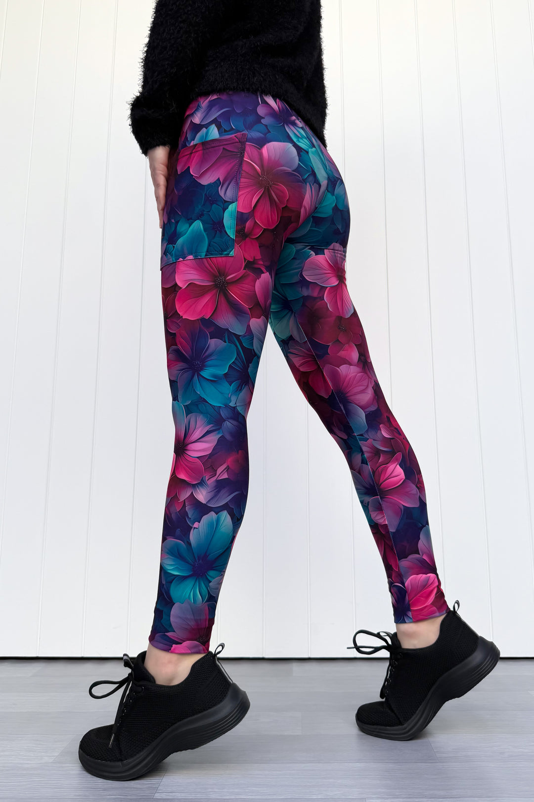 Bloom Lust - Casual - Full Leggings - Pockets