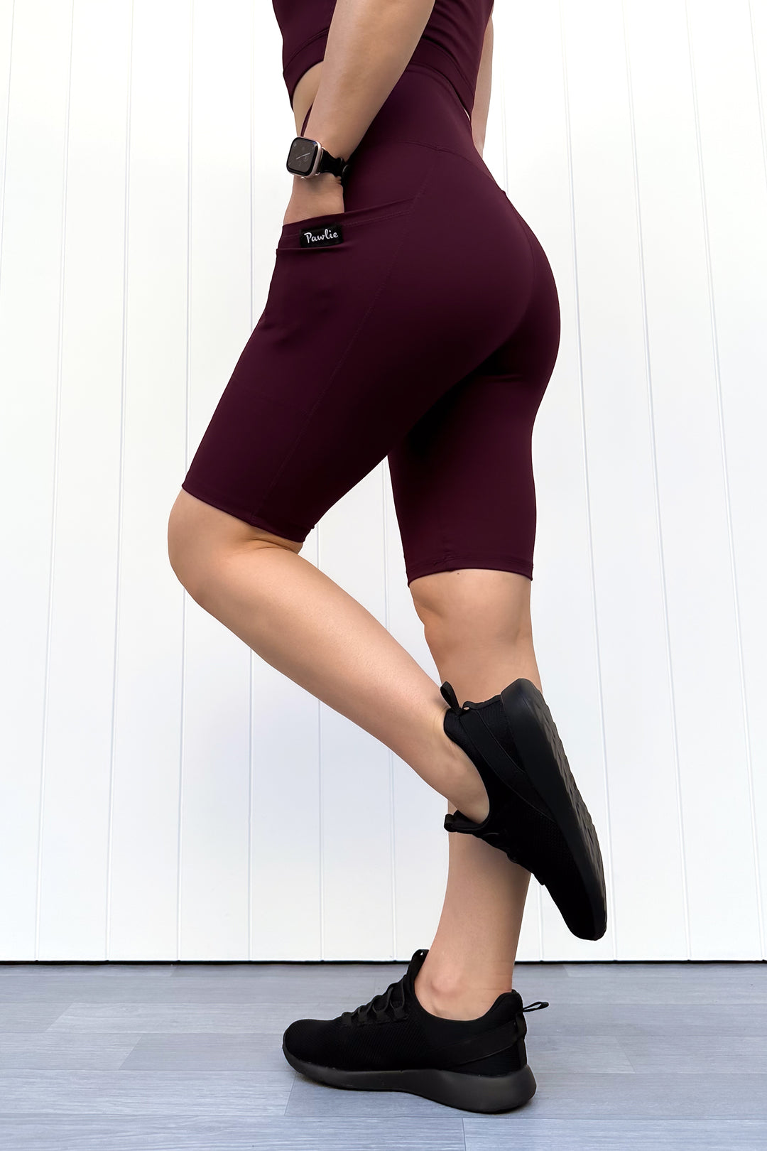 Plum - Long Shorts - Hybrid 2.0 - Pockets