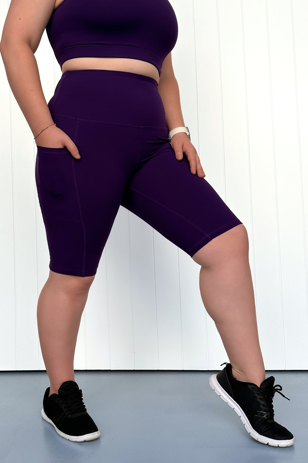 Indigo - Leg Pockets - Long Shorts - Hybrid 2.0