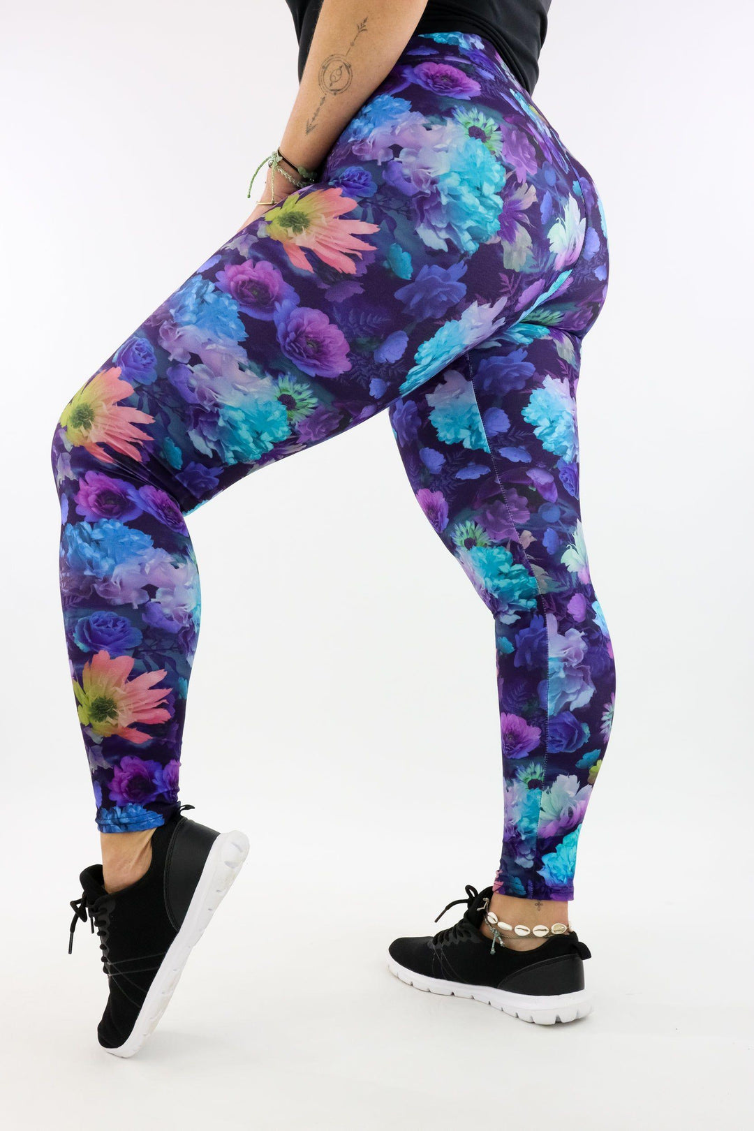 Tranquility Flora - Casual - Full Leggings Casual Full Leggings Pawlie   