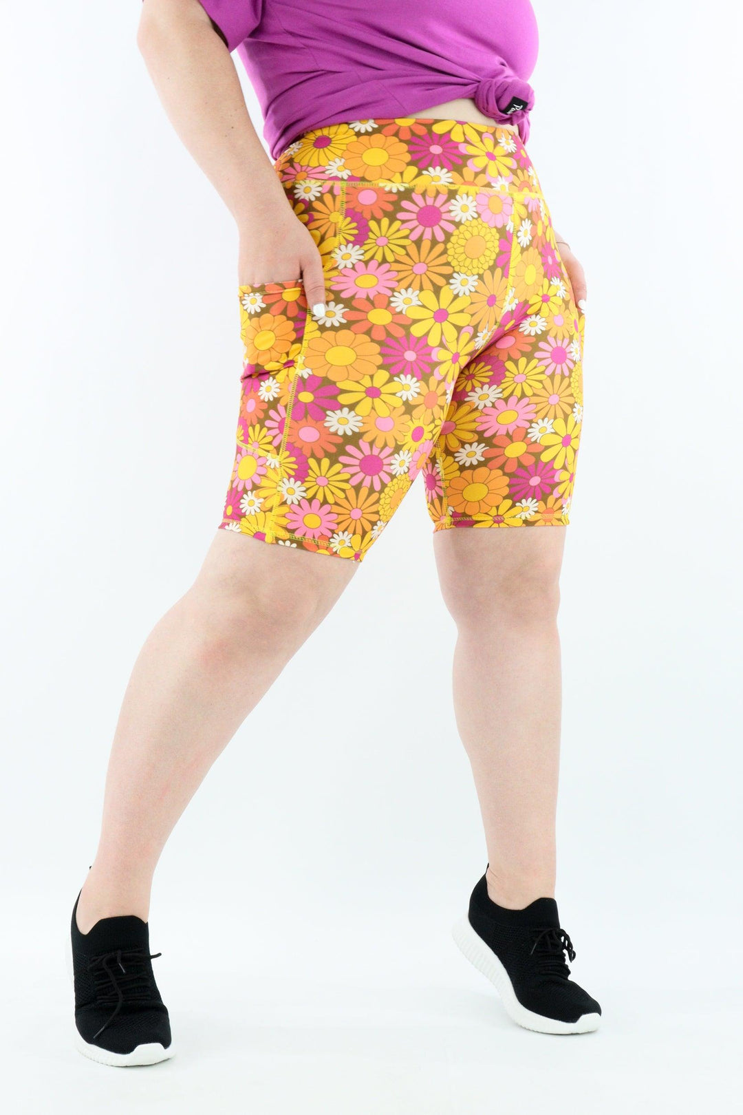 Posy Pop - Casual - Long Shorts - Pockets - Pawlie