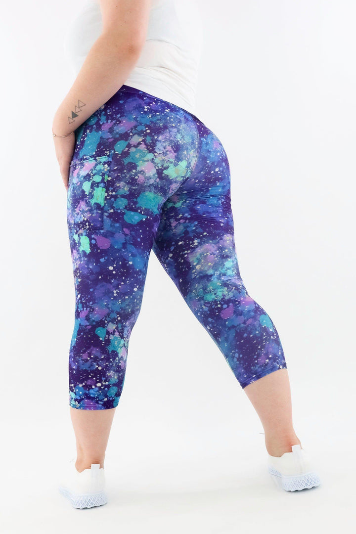 Art Universe - Casual - Capri Leggings - Pockets Casual Capri Leggings - Pockets Pawlie   