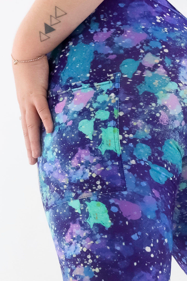 Art Universe - Casual - Capri Leggings - Pockets Casual Capri Leggings - Pockets Pawlie   