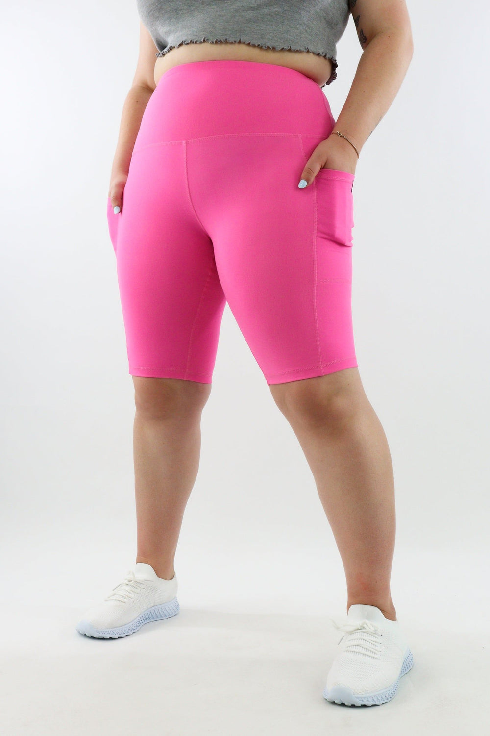 Pink - Leg Pockets - Long Shorts - Hybrid 2.0 - Pawlie