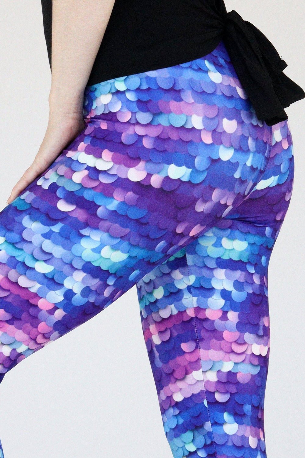 Sequin - Casual Capri Leggings Casual Capri Leggings Pawlie   