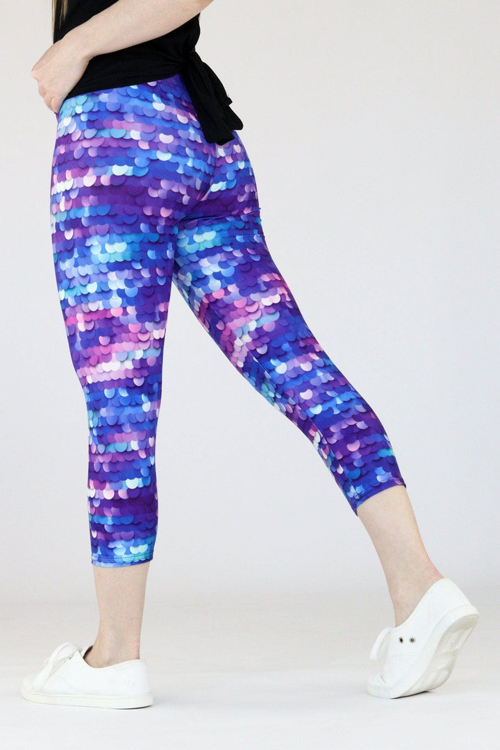 Sequin - Casual Capri Leggings Casual Capri Leggings Pawlie   