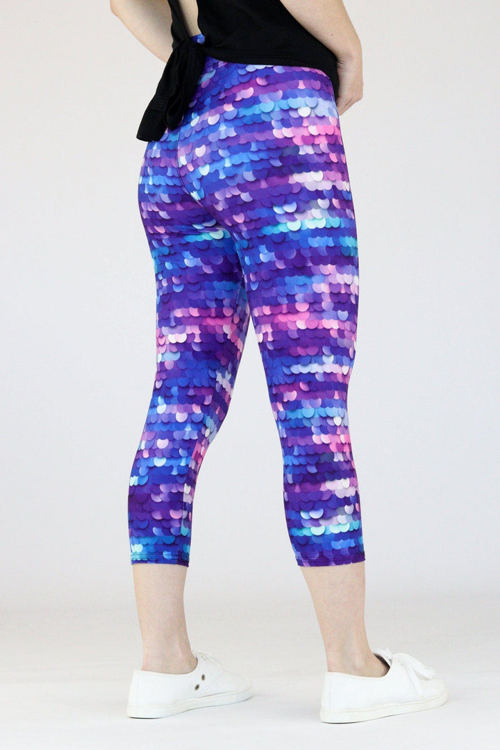 Sequin - Casual Capri Leggings Casual Capri Leggings Pawlie   