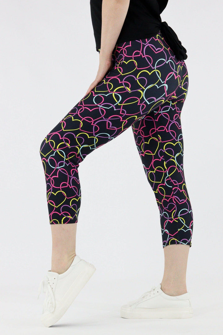 Love Locked - Casual Capri Leggings Casual Capri Leggings Pawlie   