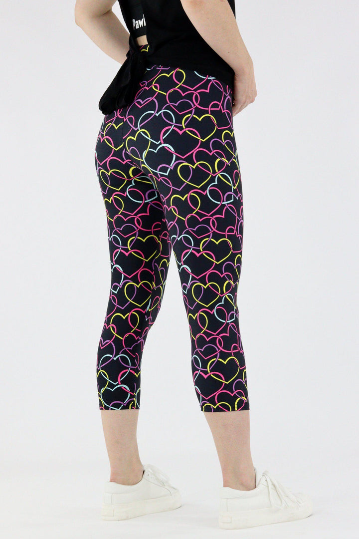 Love Locked - Casual Capri Leggings Casual Capri Leggings Pawlie   