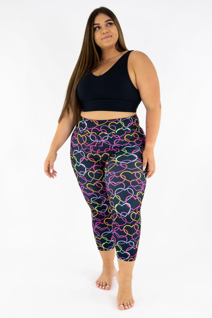 Love Locked - Casual Capri Leggings Casual Capri Leggings Pawlie   