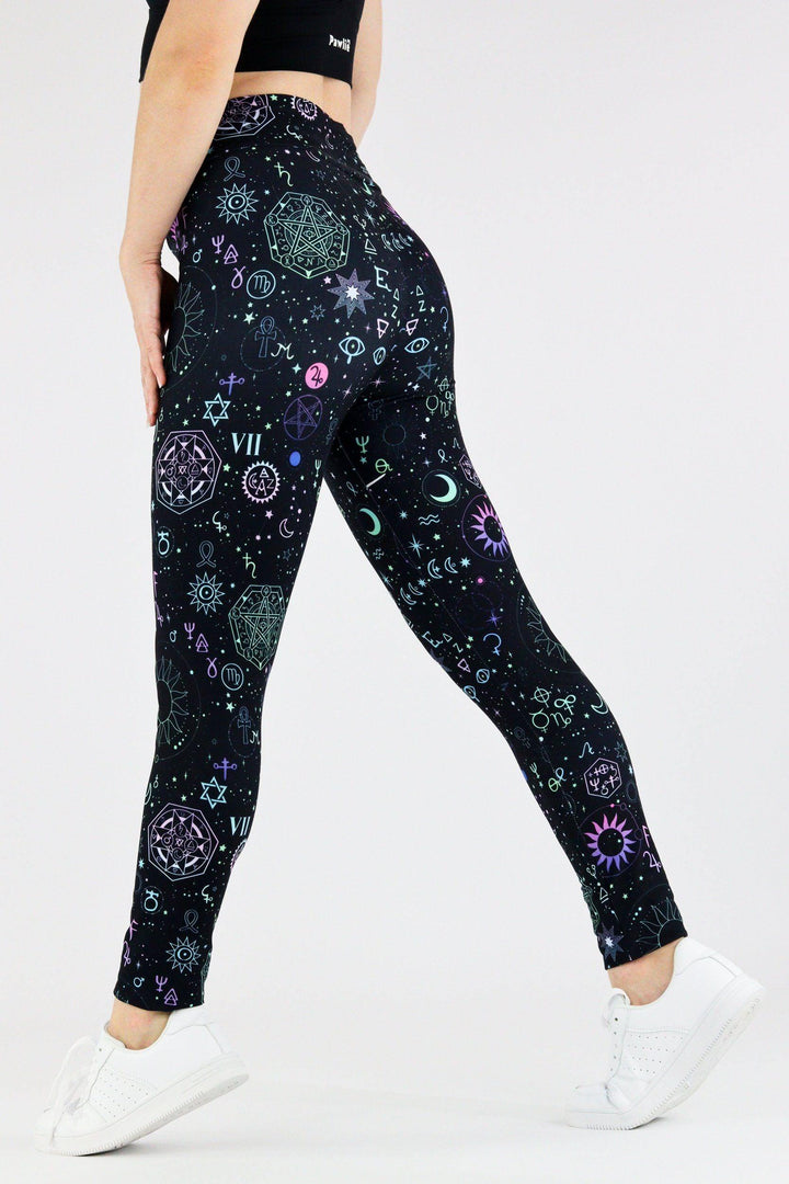 Witch Spells - Casual Leggings Casual Full Leggings Pawlie   