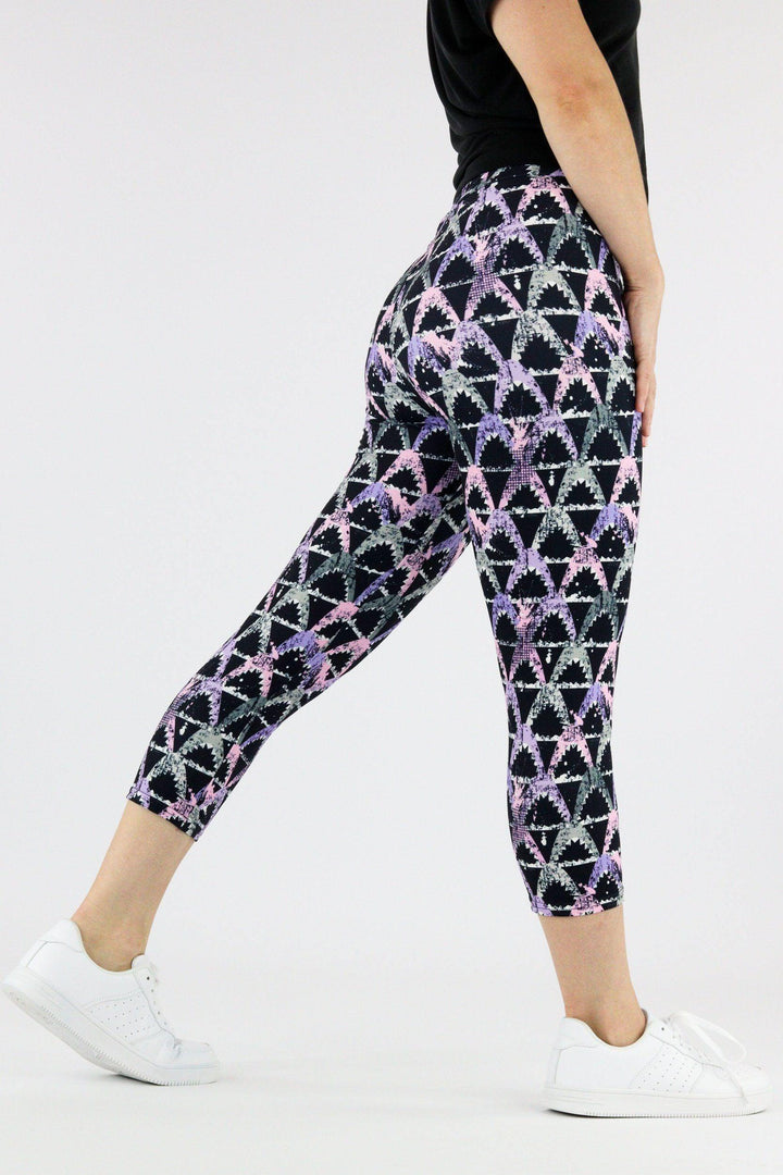 Shark Attack - Casual Capri Leggings Casual Capri Leggings Pawlie   