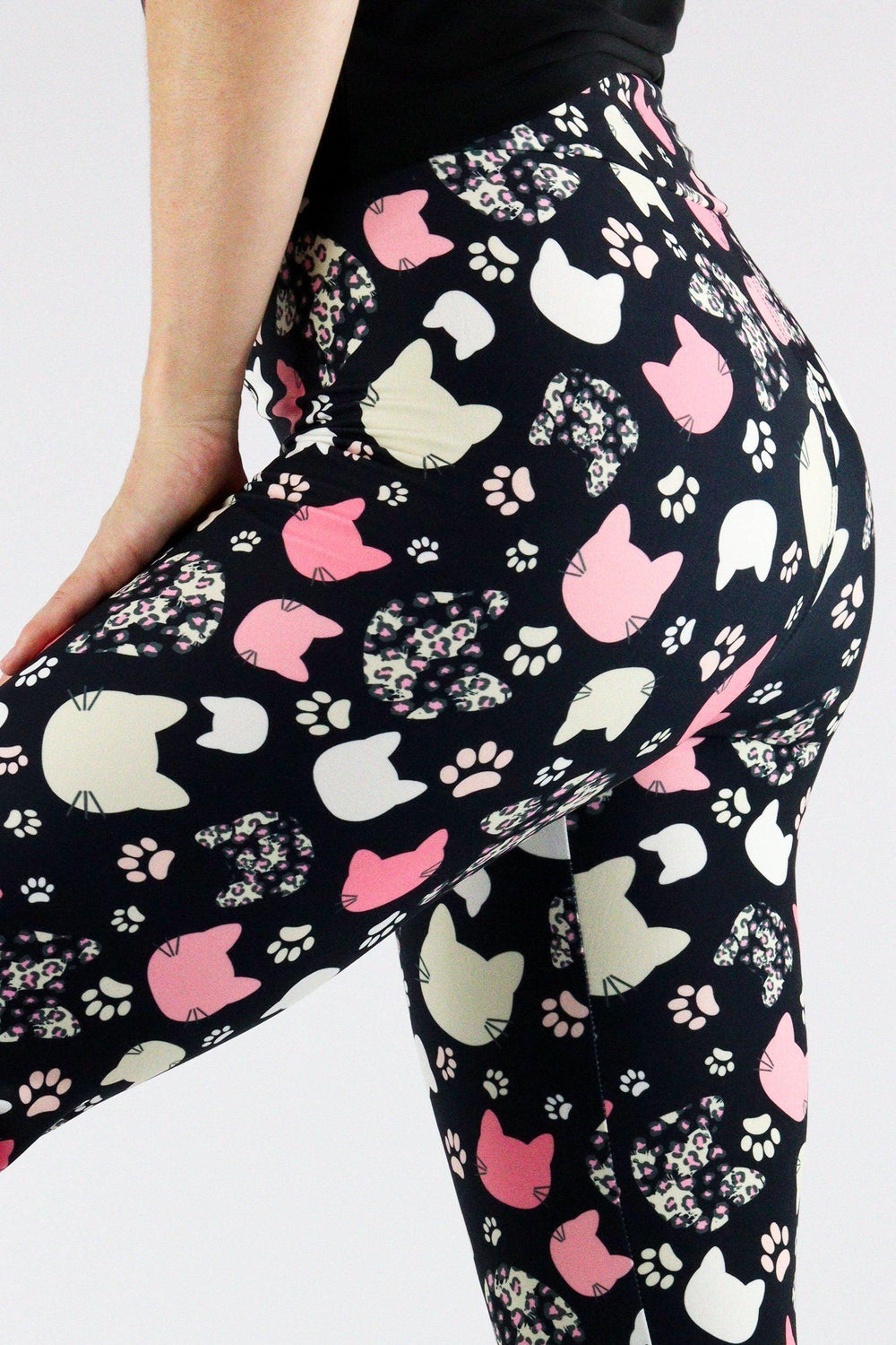 Cat Lady - Casual Capri Leggings Casual Capri Leggings Pawlie   