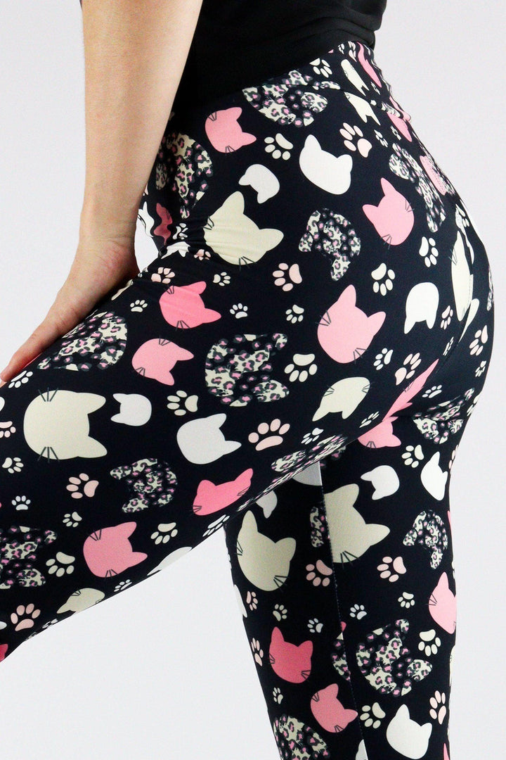 Cat Lady - Casual Capri Leggings Casual Capri Leggings Pawlie   