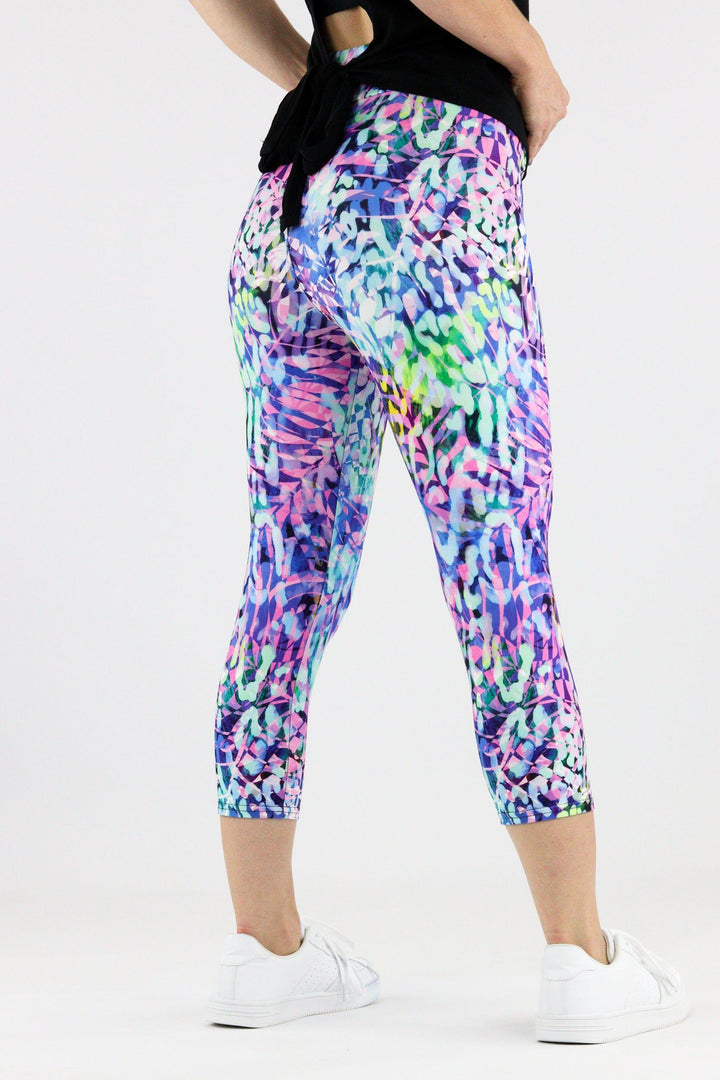 Wild Jungle - Casual Capri Leggings Casual Capri Leggings Pawlie   