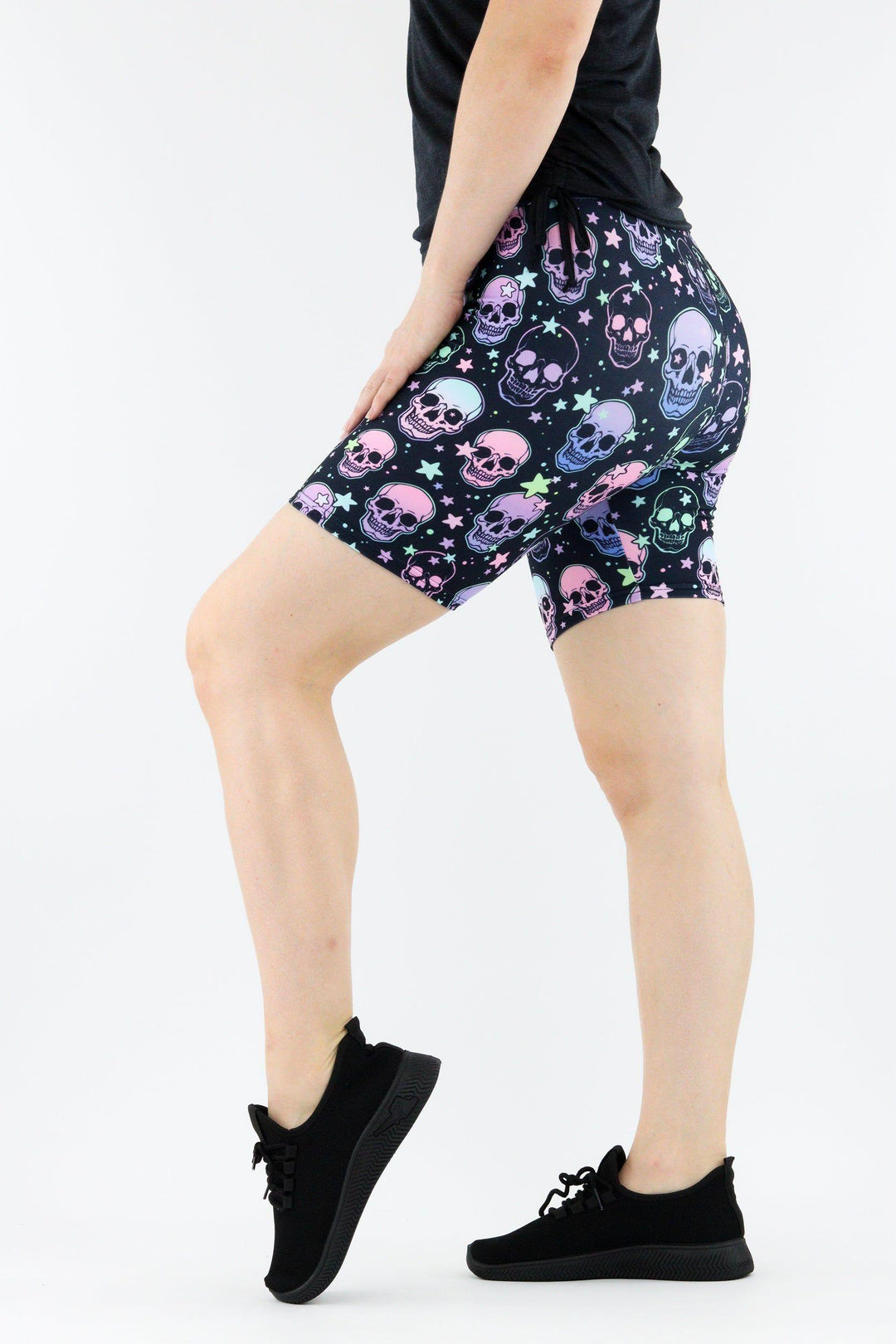 Starry Skull - Casual Mid Shorts Casual Shorts Pawlie   