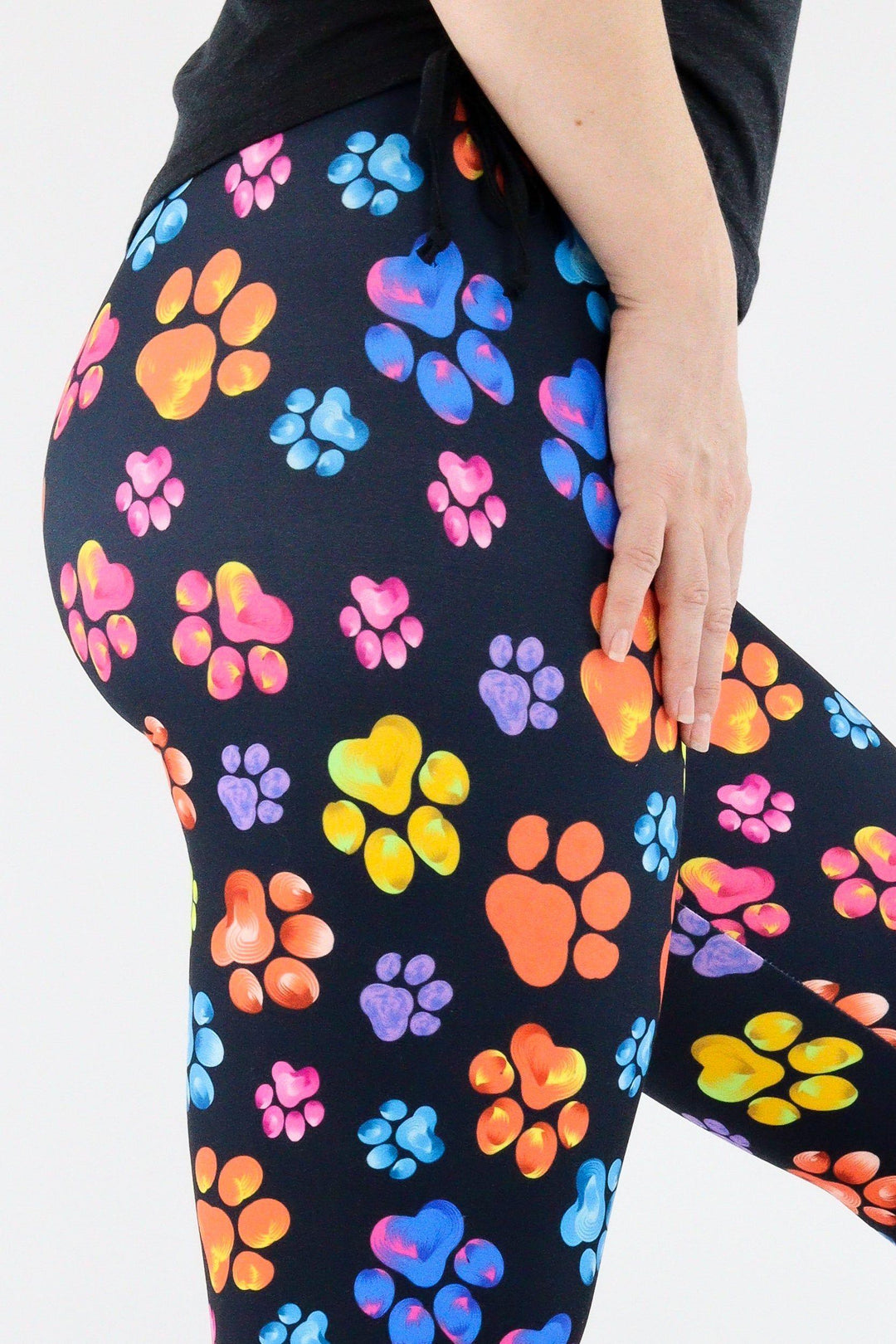 Paw Pigment - Casual Capri Leggings Casual Capri Leggings Pawlie   