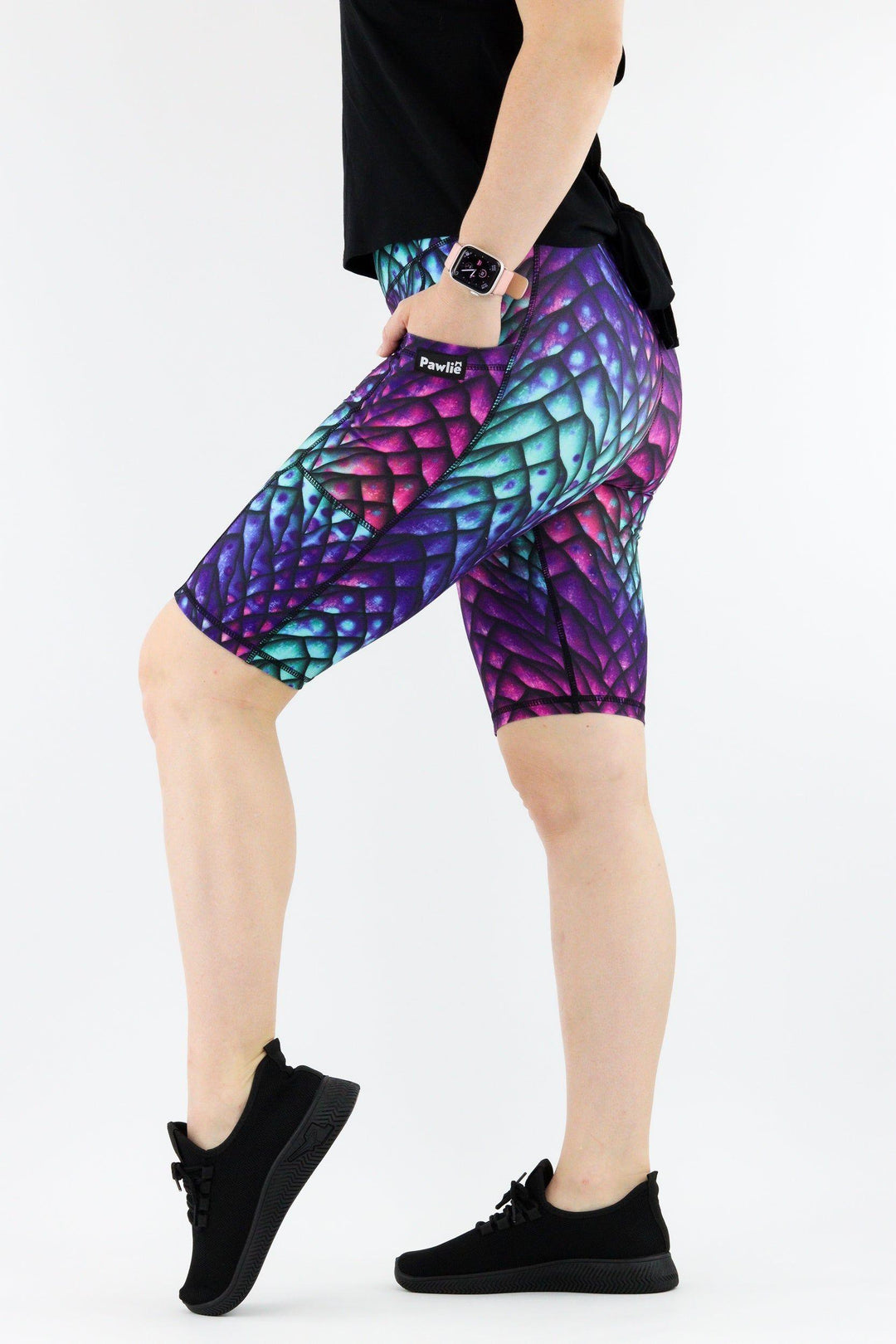 Radiant Dragon - Hybrid 1.0 - Leg Pockets - Long Shorts Hybrid Shorts Pawlie   