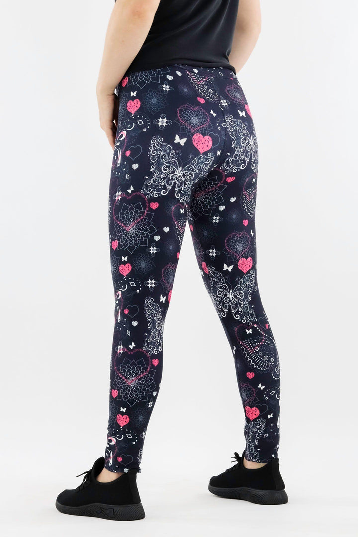 Butterfly Love - Casual - Long Full Leggings Casual Full Leggings Pawlie   