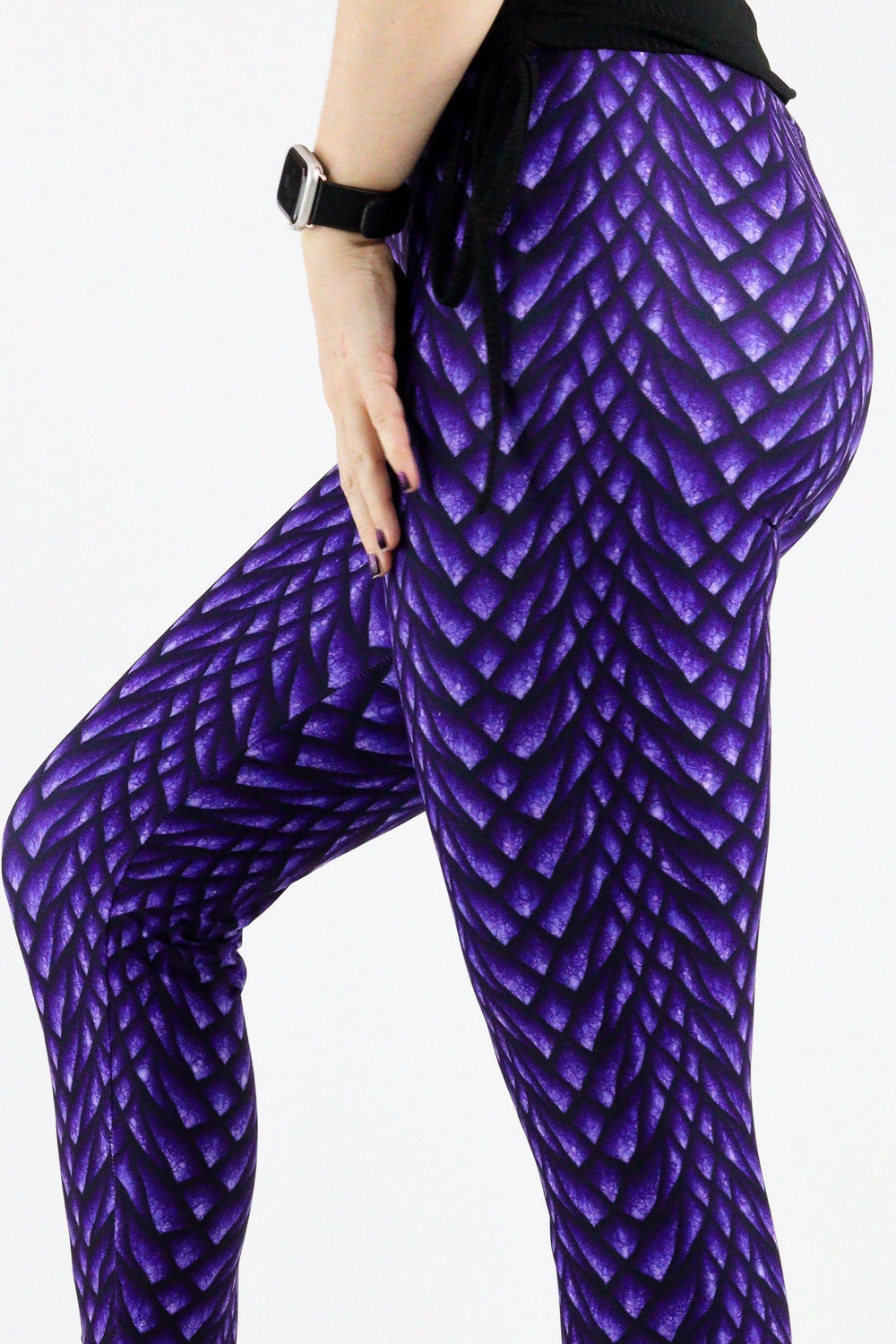 Purple Dragon - Casual Full Leggings Casual Full Leggings Pawlie   