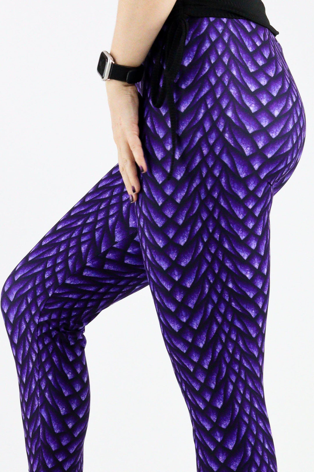 Purple Dragon - Casual Full Leggings Casual Full Leggings Pawlie   