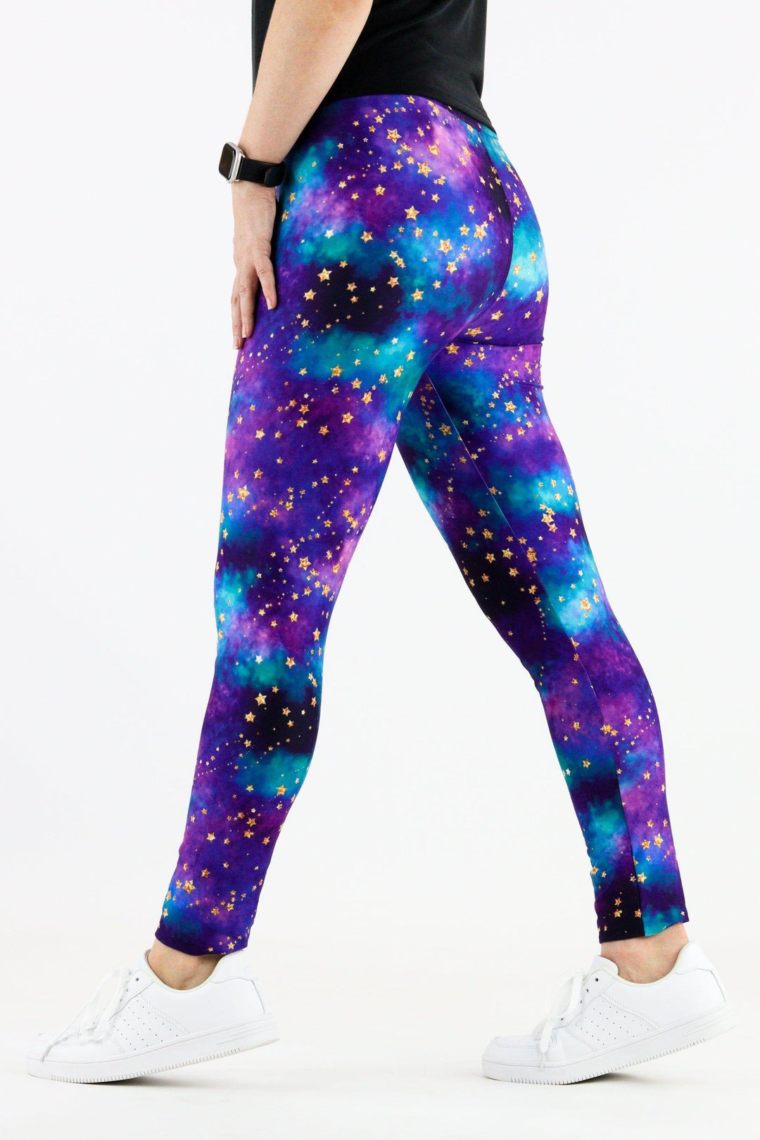 Universe Shimmer - Casual Full Leggings Casual Full Leggings Pawlie   