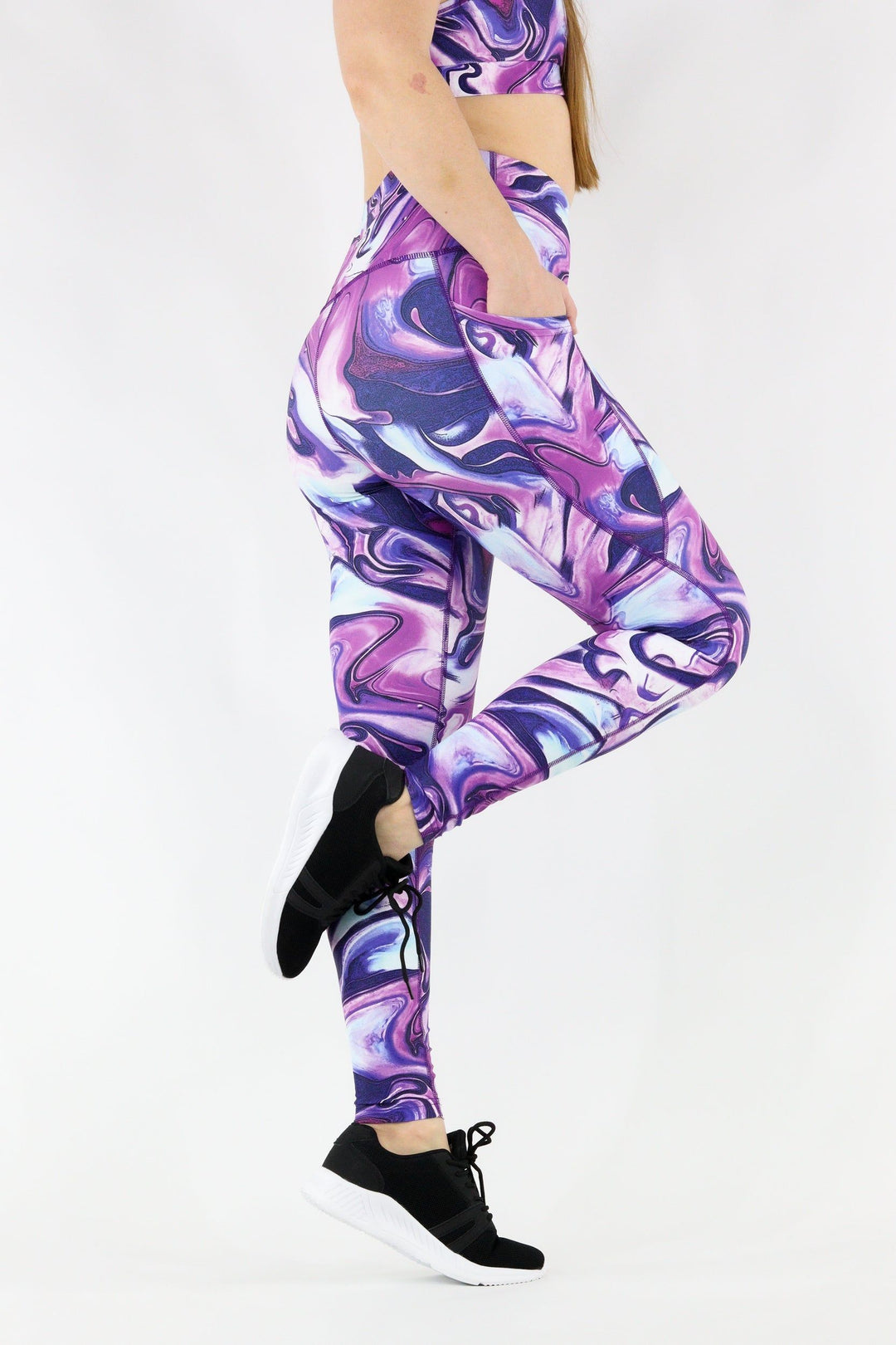 Sweet Marble - Dynamic Active Pocket Full Leggings - Discontinued Active Leggings Pawlie   