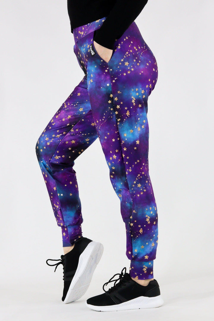 Universe Shimmer - Hybrid Pocket Joggers 1.0 Hybrid Joggers Pawlie   