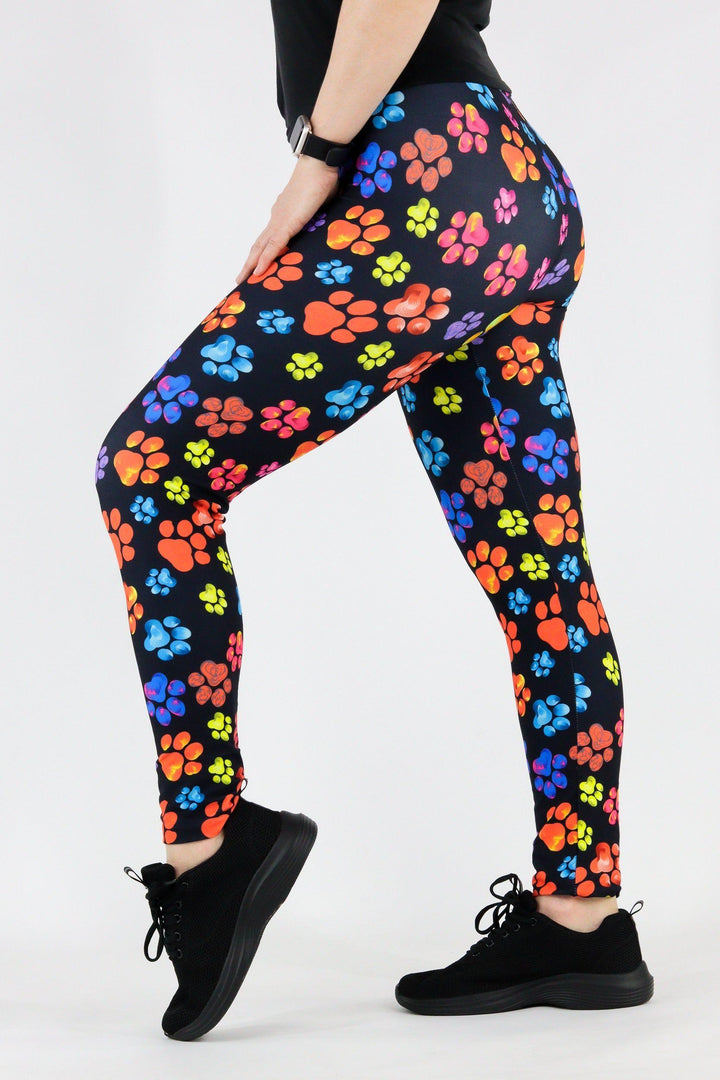 Paw Pigment - Casual - Long Full Leggings Casual Full Leggings Pawlie   
