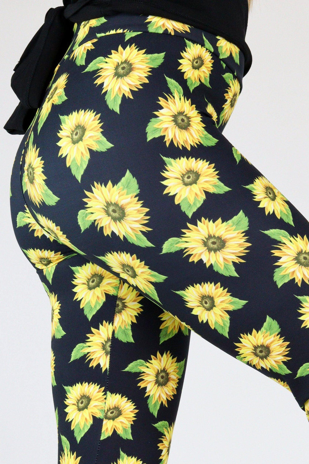 Sunflower - Casual Capri Leggings Casual Capri Leggings Pawlie   